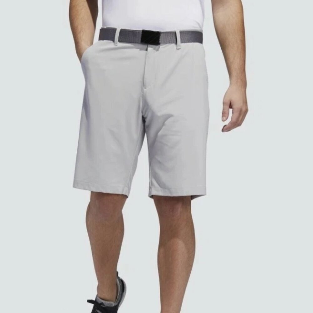 Adidas Men's Ultimate 365 Dash Golf Shorts, Light Gray, Size 36 – New With Tags